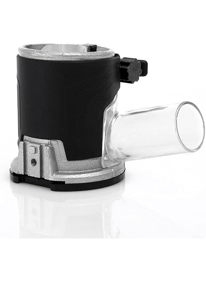 قاعدة مثقاب غاطس من سبائك الألمنيوم القابلة للتعديل مع غطاء لجمع الغبار، بقطر داخلي 65 مم، ولوحة قاعدة 90 مم، ملحق لآلة التقطيع - Image 1